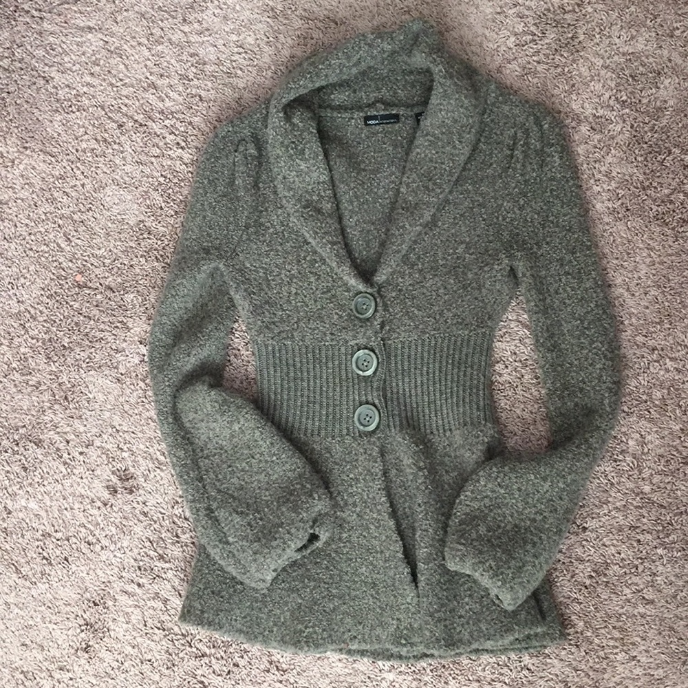 Victoria’s secret olive cardigan sweater